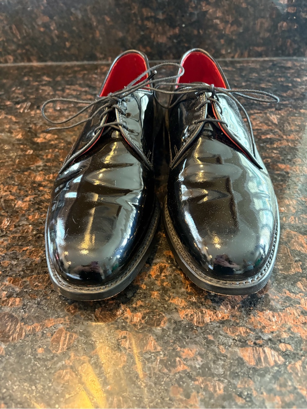 Allen Edmonds Spencer Tuxedo Shoes, size 8.5